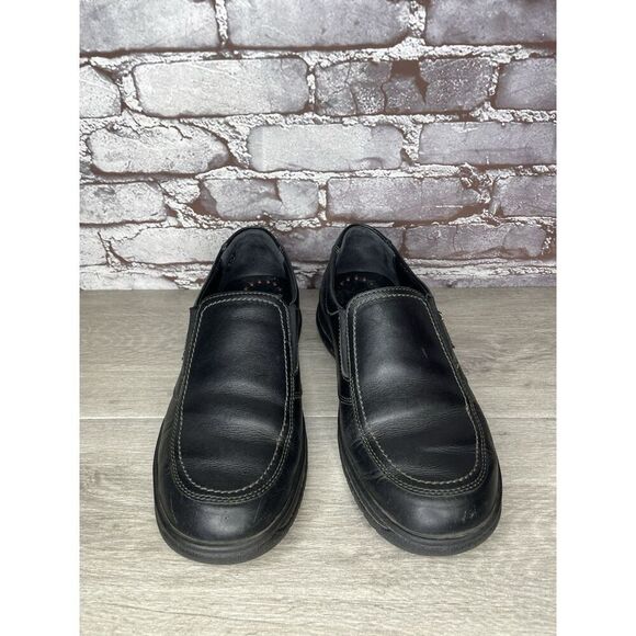 Mephisto Air-Jet Davy Black Leather Loafers Comfort Shoes Men’s Sz 10.5M US/44EU main image 14